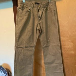 Khaki straight fit pants (Banana Republic)
